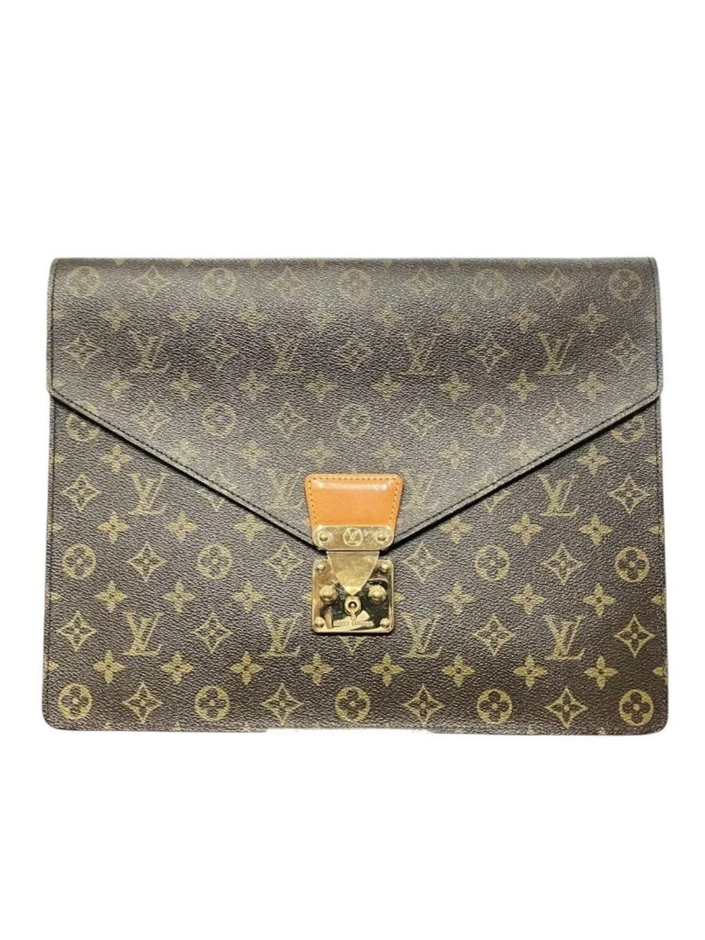 Louis Vuitton Monogram Business Bag Canvas